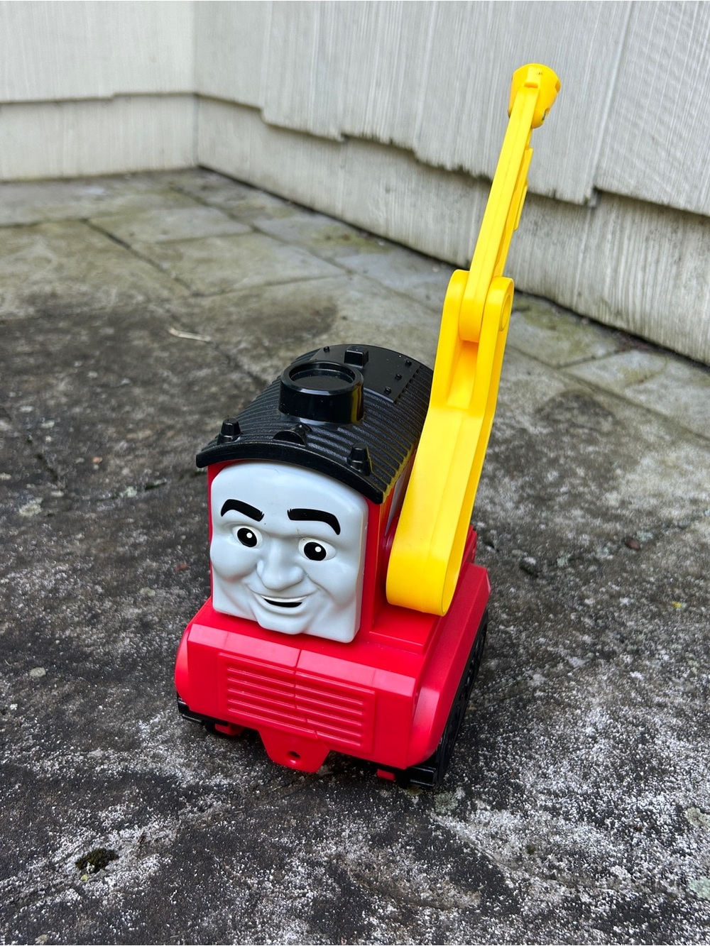Thomas & Friends Red Crane Engine with Yellow Boom